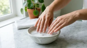 Comment blanchir les ongles avec du bicarbonate