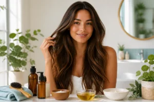 Soins capillaires pour cheveux abîmés et fragilisés